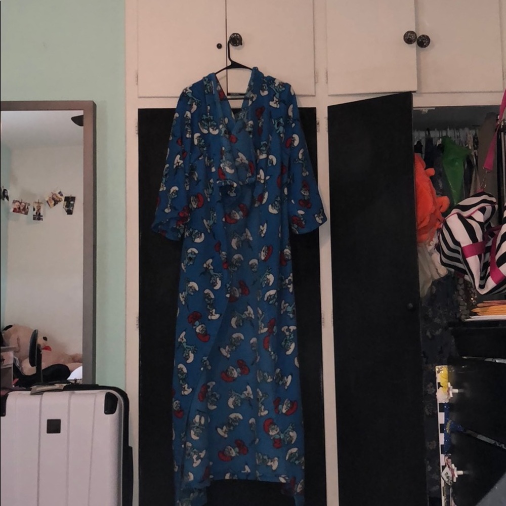 SMURF SNUGGY used but still so cozy